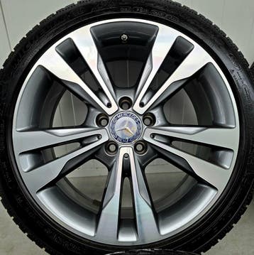 Mercedes C Klasse 18 inch velgen demo winterbanden breedset, Auto-onderdelen, Banden en Velgen, 18 inch, Verzenden, Banden en Velgen