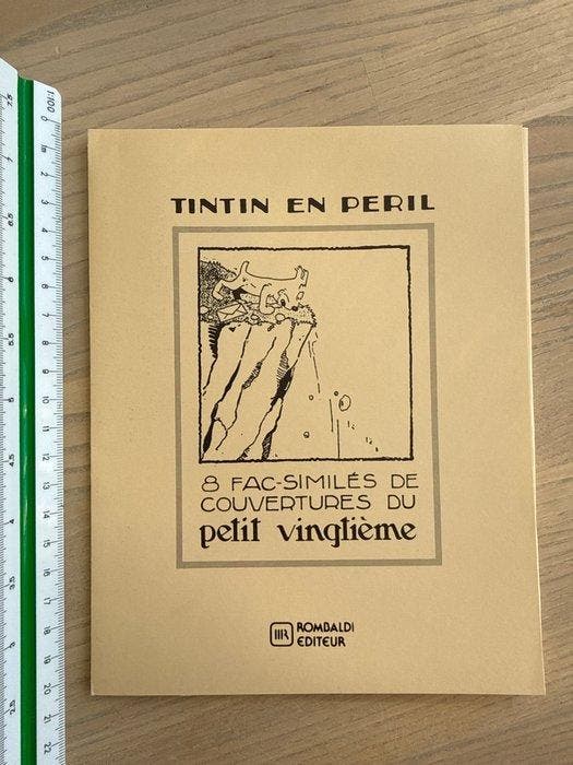 Tintin - 1 Promotional Material - Rombaldi - 1985, Livres, BD