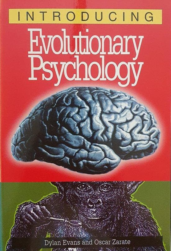 Introducing Evolutionary Psychology 9781840460438 D. Evans, Livres, Langue | Anglais, Envoi