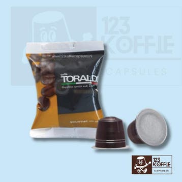 Toraldo Gourmet capsules Nespresso® 100 st. – 100% Arabica, Elektronische apparatuur, Verzenden, Nieuw
