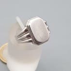 Argent, Art Déco, bague à sceau - Bague