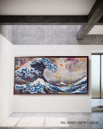Dine Chanima - (XXL) Giant Hokusai Reinterpreted Art