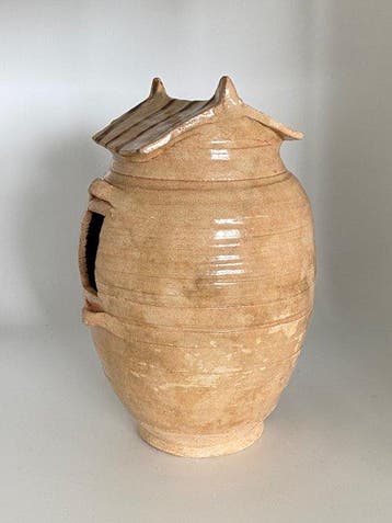 Urn - Keramiek - China - Yuan Dynastie (1279-1368) (Zonder