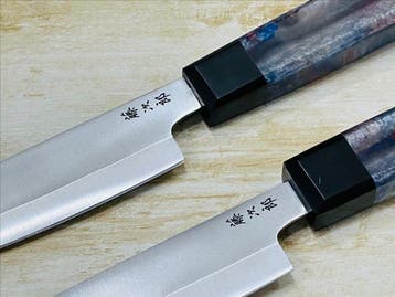 Keukenmes - Santoku - Handafgewerkt Japans