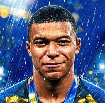 Kleury.art - [XL MATTE PAPER] Rain of Gold in Moscow by, Nieuw