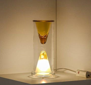Oluce - Ferdi Giardini - Tafellamp - Nerolia - Glas -