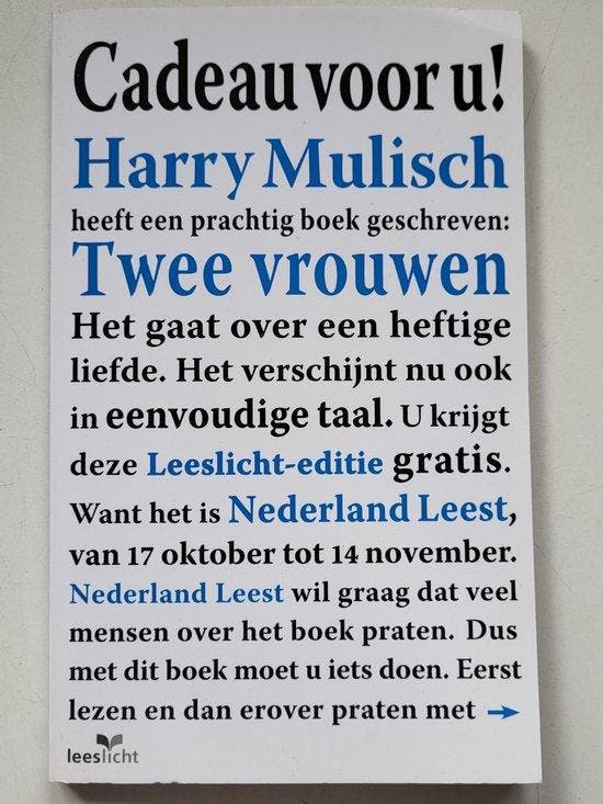 Twee vrouwen 9789059650909 Harry Mulisch, Livres, Livres pour enfants | Jeunesse | Moins de 10 ans, Envoi