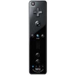 Wii Controller / Remote Motion Plus Zwart Origineel, Ophalen of Verzenden, Zo goed als nieuw