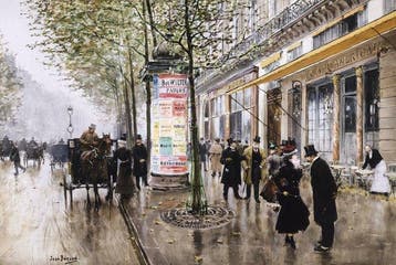 Jean Béraud (1849-1935) (after) - Les Grands Boulevards