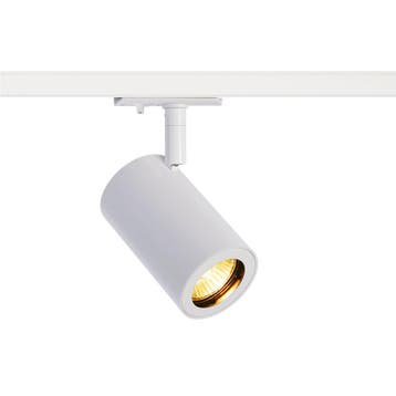 Slv Enola B Rail Gu10 Projecteur Monophasé Blanc - 1002111, Verzenden