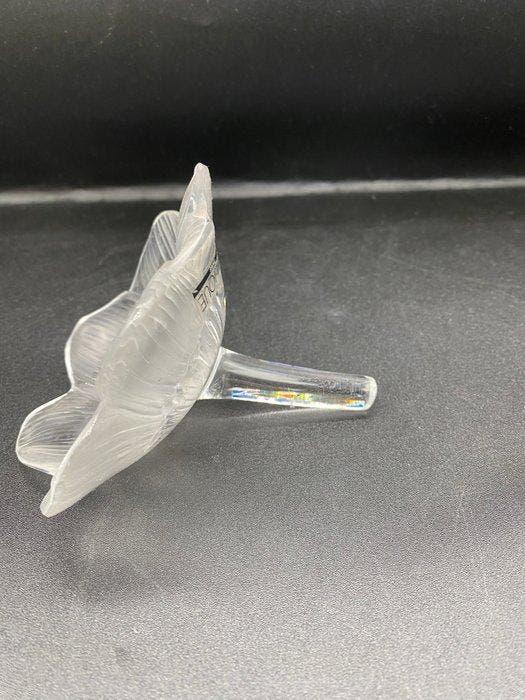 Lalique - sculptuur, Anémone - 8 cm - Kristal - 1970, Antiek en Kunst, Antiek | Glaswerk en Kristal