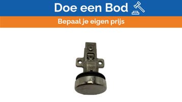 Bieden: Marine Grade Chrome Glass Door Hinge for 30mm Thick, Ophalen of Verzenden