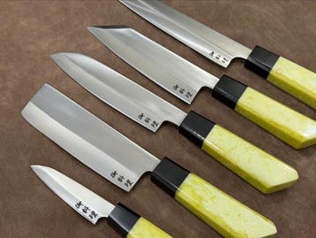 Keukenmes - Gyuto, Cleaver, Bunka, Santoku en Petty -