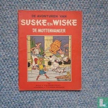 Suske en Wiske - De mottenvanger - 1957, Boeken, Eén stripboek, Verzenden, Zo goed als nieuw, Vandersteen, Willy.