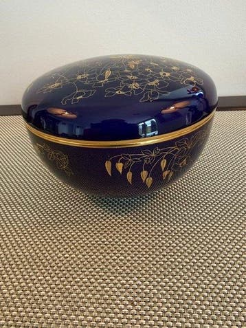 Sevres - Kom - Porselein - Sèvres Kobaltblauw & Goud