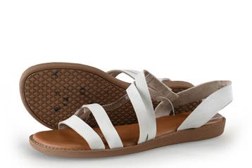 Graceland Sandalen in maat 40 Wit, Kleding | Dames, Verzenden, Wit, Sandalen of Muiltjes, Graceland