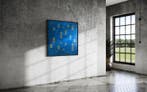 Dorota Kozak - Field Structure No.4 - XL Abstract Blue