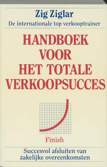 Handboek voor het totale verkoopsucces 2 Finish Z. Ziglar, Livres, Verzenden, Z. Ziglar
