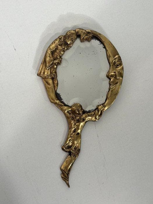 Spiegel - Koper, Antiek en Kunst, Curiosa en Brocante