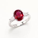 Sans prix de réserve - Bague Argent Rubis, Bijoux, Sacs & Beauté