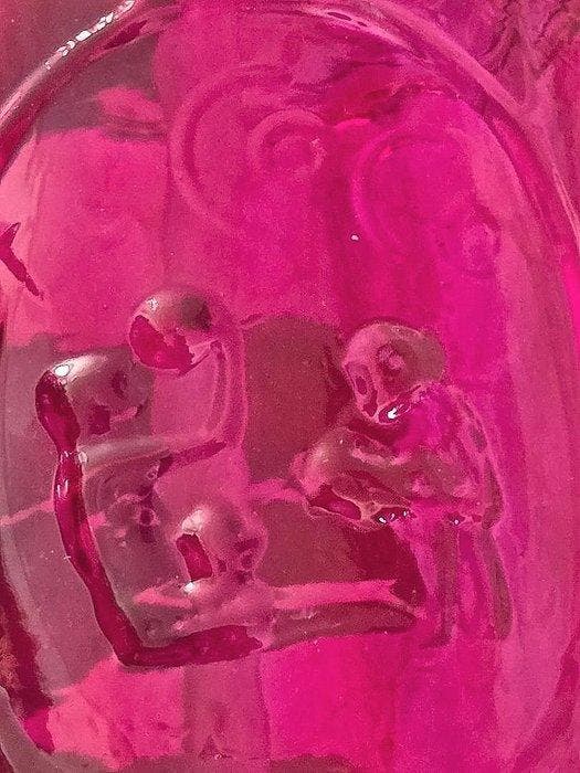 Bouteille - Siphon rose chewing-gum CoCo, Antiek en Kunst, Kunst | Designobjecten