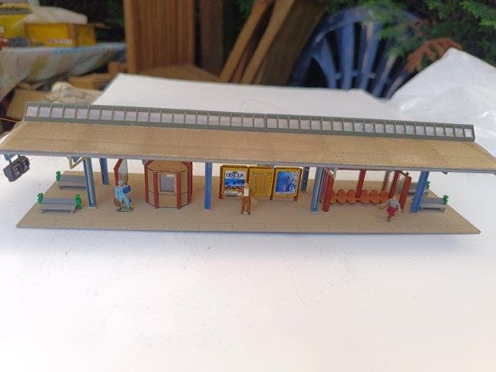 Vollmer H0 - 43541 - Modeltreingebouwen (1) - Kade met, Hobby & Loisirs créatifs, Trains miniatures | HO