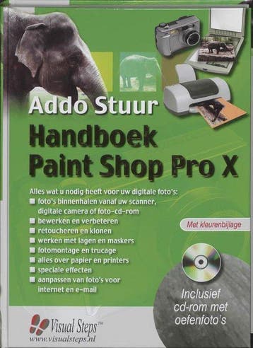 Handboek Paint Shop Pro X + Cd - Stuur, Verzenden, Nieuw