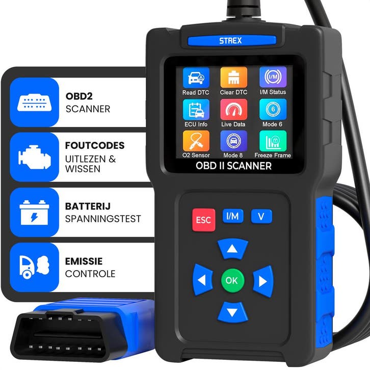 Strex OBD2 Scanner - OBD - Auto Uitlezen - Storing, Autos : Divers, Accessoires de voiture, Envoi