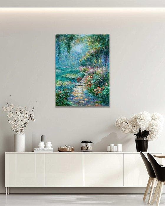 StefanoArt - Steps to Serenity, Antiquités & Art, Art | Peinture | Moderne