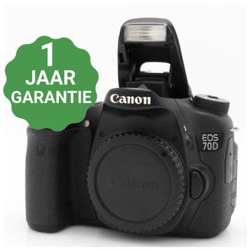 10% korting | Canon EOS 70D body | Tweedehands, Verzenden, Zo goed als nieuw, Canon