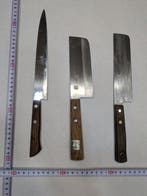 Keukenmes - Staal, Hout - Japan - Western keukenmessen-set