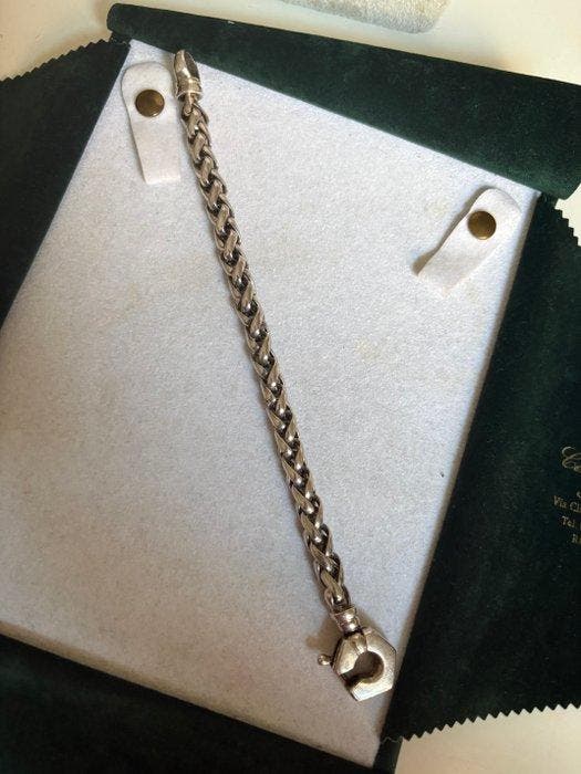 Zonder minimumprijs - Schakelarmband Zilver, Bijoux, Sacs & Beauté, Bijoux anciens