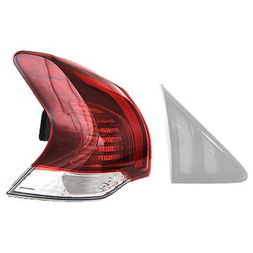 Peugeot 3008 2013-2016 Achterlicht Links Buiten LED AL, Verzenden