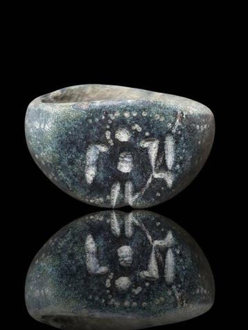 Oud-Romeins Stunning & Rare Gladius Seal Ring (Zonder