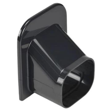Airco wand-plafond eindstuk - Antraciet, Verzenden