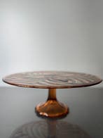 Taartstandaard - Glas - Taartvorm Rosaline, Antiek en Kunst