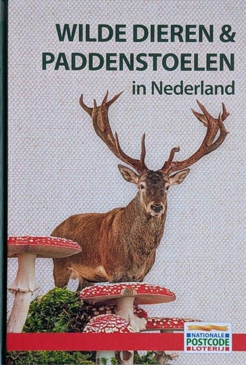 Wilde dieren en paddenstoelen in Nederland met veldgids, Boeken, Verzenden, Nieuw