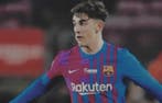 FC Barcelona - Gavi - Gesigneerde foto 20x25 cm - met