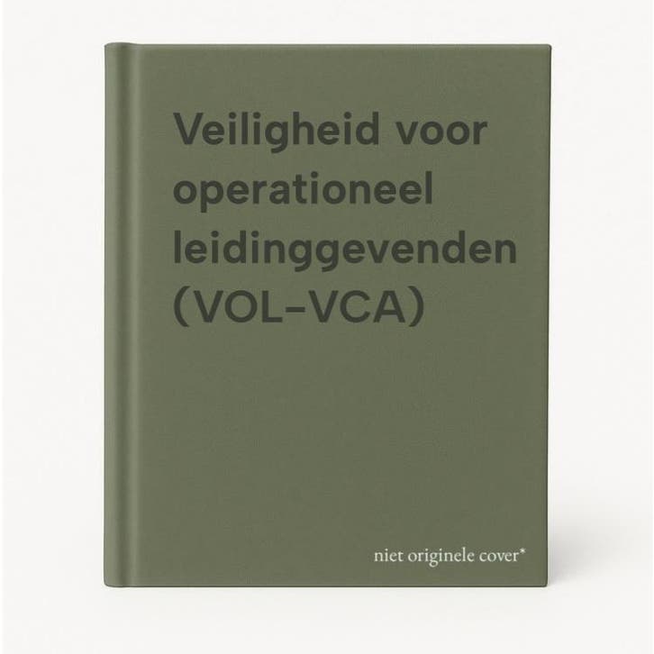 Veiligheid voor operationeel leidinggevenden (VOL-VCA), Boeken, Schoolboeken, Gelezen, Verzenden