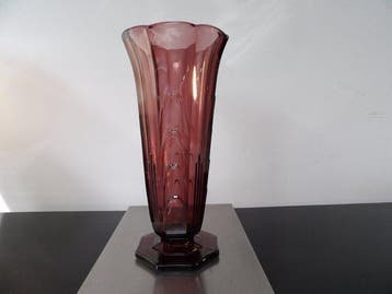 Val Saint Lambert - Charles Graffart - Vase - Machiavel -