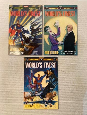 Batman Three Complete Limited Series! High Grade! - No, Nieuw