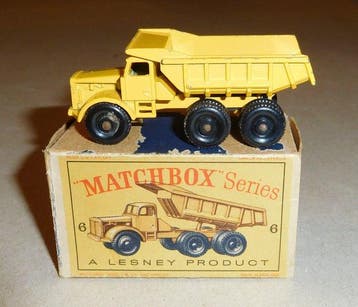 Matchbox 1:64 - Modelauto - Euclid kiepwagen / Euclid Quarry, Nieuw