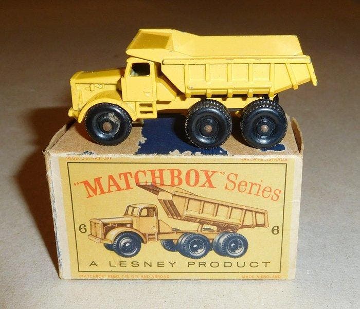 Matchbox 1:64 - Modelauto - Euclid kiepwagen / Euclid Quarry, Hobby en Vrije tijd, Modelauto's | 1:5 tot 1:12