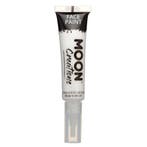Moon Creations Face Paint with Brush Applicator White 15ml, Verzenden, Nieuw