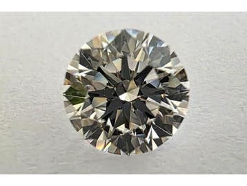 Veiling - Diamant briljant 0.40 crt ( IGI gecertificeerd ), Bijoux, Sacs & Beauté, Pierres précieuses