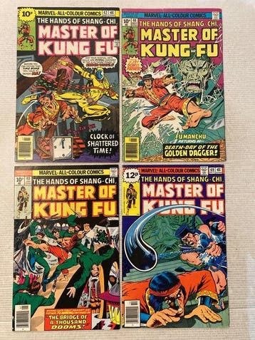 Master of Kung Fu (1974) 12 comics in range # 42 to 113. -, Boeken, Nieuw