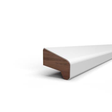 Neuslat 16 x 20 mm met sponning 5 x 20 mm-3000 mm, Verzenden