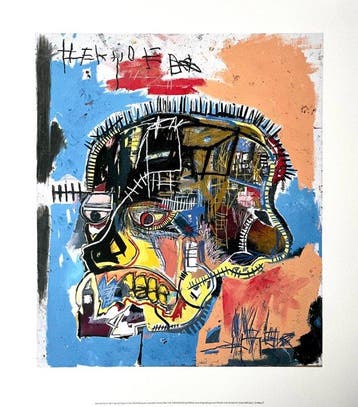 Jean-Michel Basquiat (1960-1988) - Untitled (Skull) - Giclée