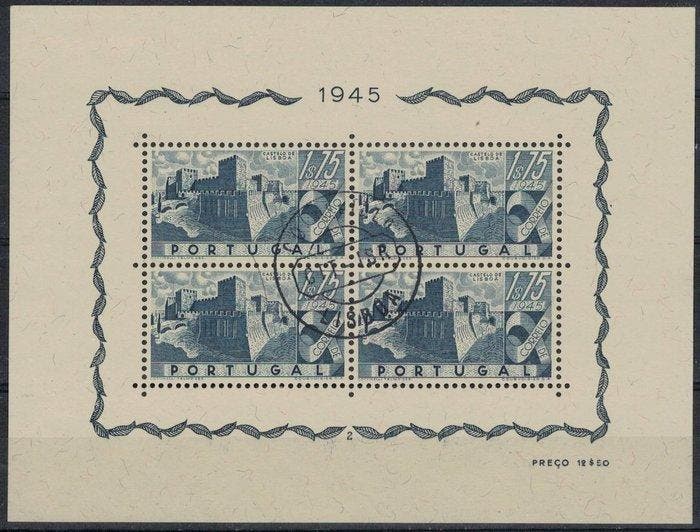 Portugal - Blok 10 em 13 gestempeld. cat,waarde € 820,00, Timbres & Monnaies, Timbres | Europe | Espagne