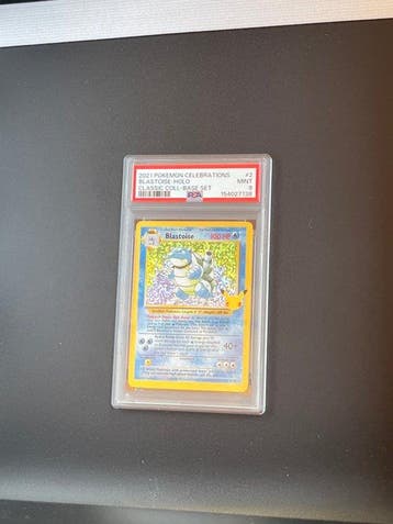 Pokémon - 1 Graded card - Blastoise 002 Foil - PSA 9 - Sword